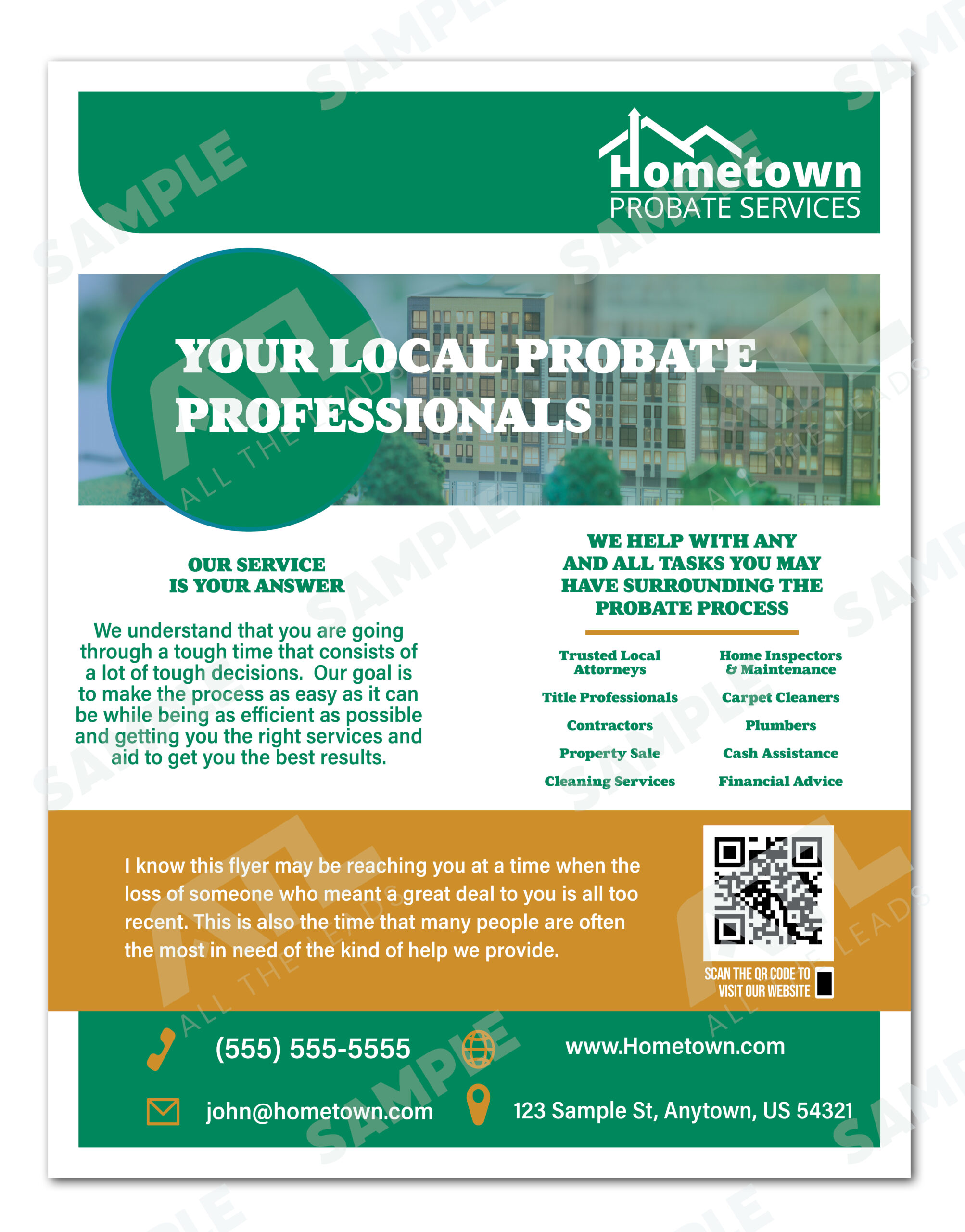 Pro Green Flyer Design